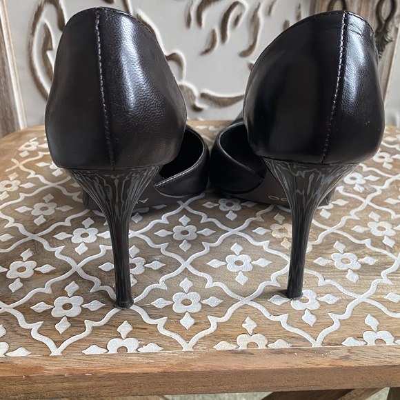 GUC Aldo Brown Leather Heels, Size 38 - Picture 3 of 8